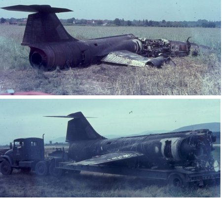 CF-104 Crash